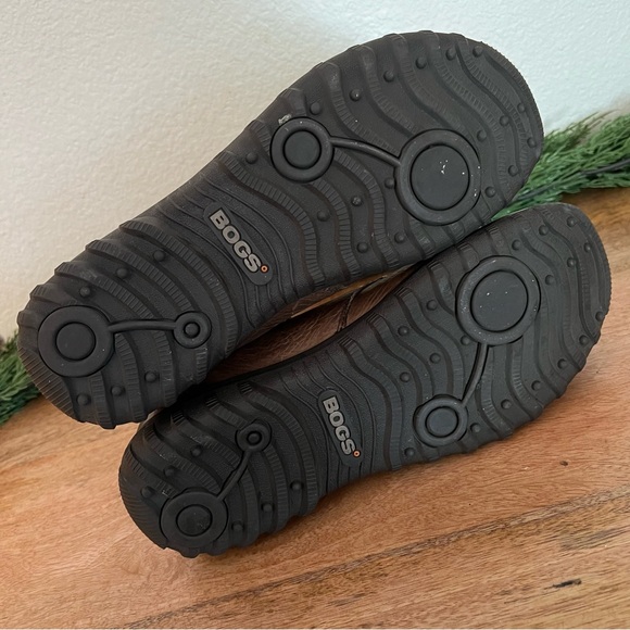 Bogs Eugene Chukka Ankle Boots 9 M Brown Lace Up Shoes Waterproof Leather Mens - Picture 10 of 17